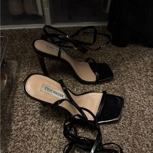 Steve Madden ankle wrap heels